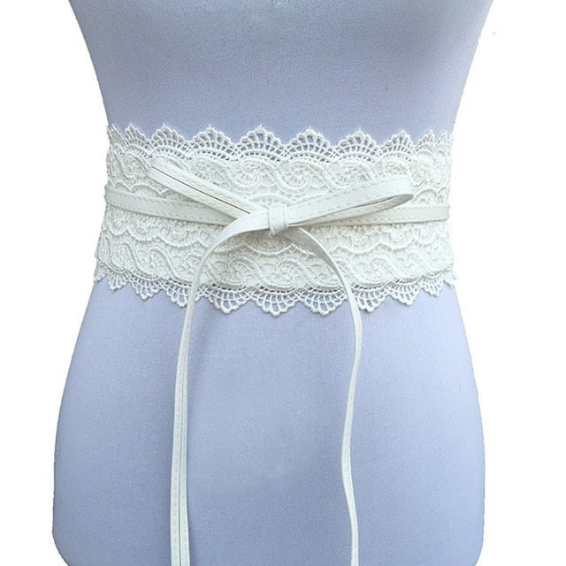 large ceinture de dentelle de corset, ceinture de taille pour les femmes, bande de taille de robe de mariée