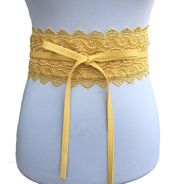 large ceinture de dentelle de corset, ceinture de taille pour les femmes, bande de taille de robe de mariée