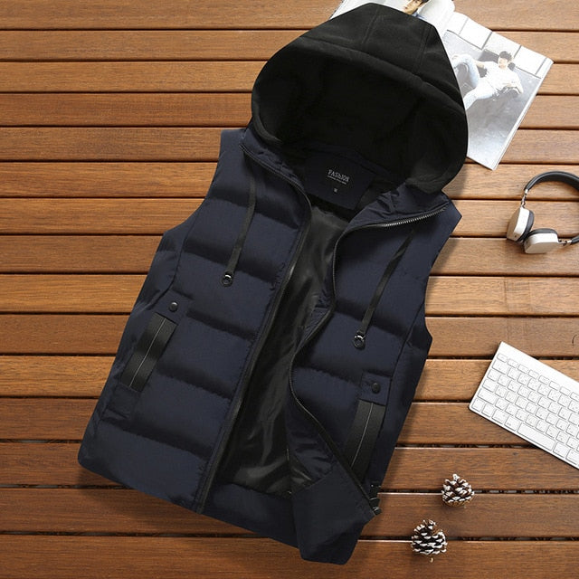 Gilet imperméable pour homme