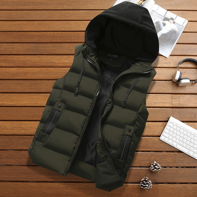 Gilet imperméable pour homme