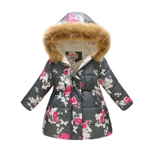 Herbst Winter Jacke Mantel Parkas für Mädchen