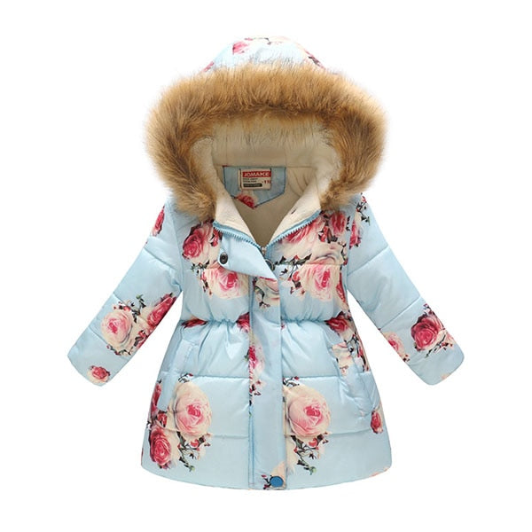 Herbst Winter Jacke Mantel Parkas für Mädchen