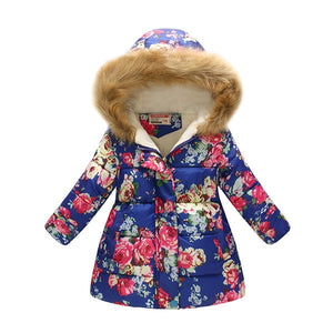 Kids Girls Jacket 2020 Autumn Winter Jacket For Girls Coat Baby Warm Hooded Outerwear Coat Girls Clothing Children Down Parkas