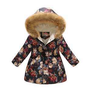 Kids Girls Jacket 2020 Autumn Winter Jacket For Girls Coat Baby Warm Hooded Outerwear Coat Girls Clothing Children Down Parkas