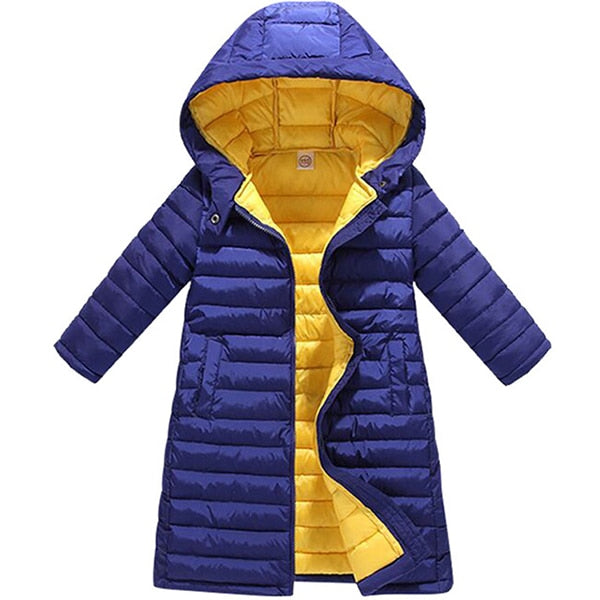 Kids Girls Jacket 2020 Autumn Winter Jacket For Girls Coat Baby Warm Hooded Outerwear Coat Girls Clothing Children Down Parkas