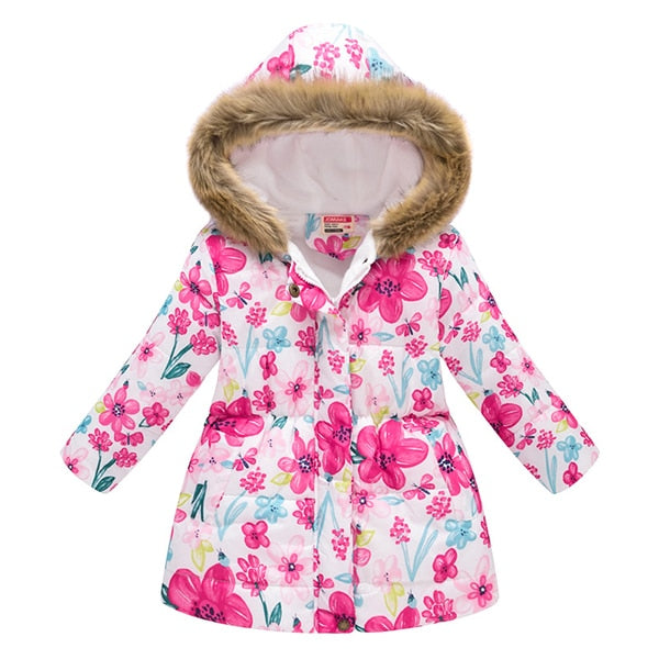 Herbst Winter Jacke Mantel Parkas für Mädchen