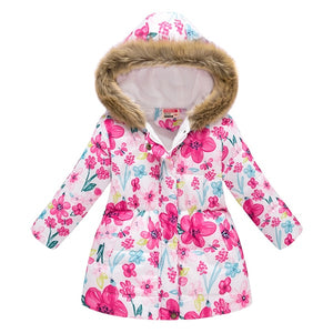 Kids Girls Jacket 2020 Autumn Winter Jacket For Girls Coat Baby Warm Hooded Outerwear Coat Girls Clothing Children Down Parkas