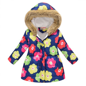 Kids Girls Jacket 2020 Autumn Winter Jacket For Girls Coat Baby Warm Hooded Outerwear Coat Girls Clothing Children Down Parkas