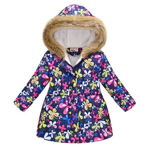 Kids Girls Jacket 2020 Autumn Winter Jacket For Girls Coat Baby Warm Hooded Outerwear Coat Girls Clothing Children Down Parkas