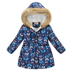 Herbst Winter Jacke Mantel Parkas für Mädchen