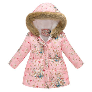 Herbst Winter Jacke Mantel Parkas für Mädchen