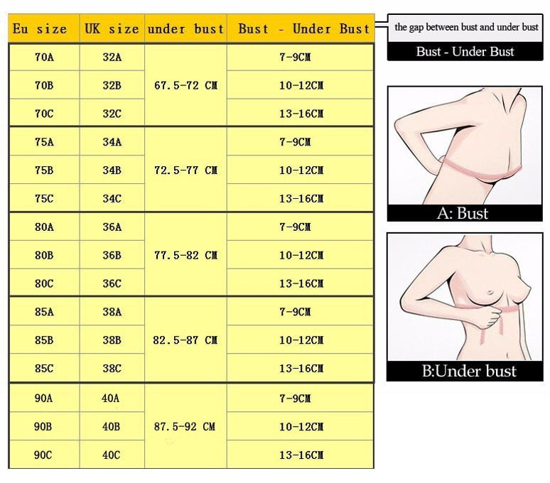 Atmungsaktive Spitze BHs Sexy Unterwäsche für Frauen