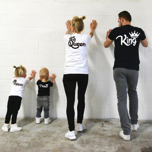 Familie Baumwolle passende Outfits T-Shirts