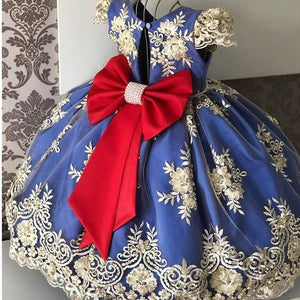 4-10 years children's dress for girls princess party