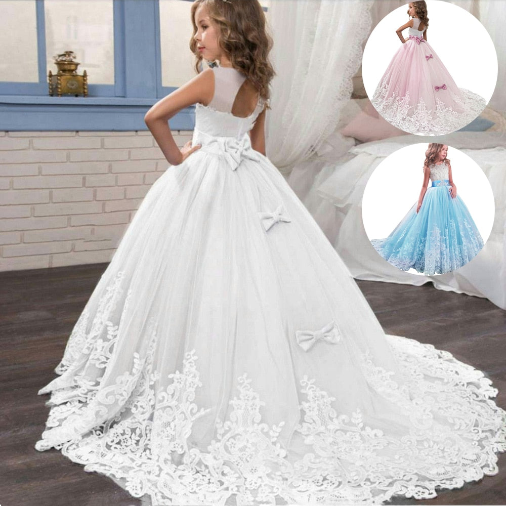 Mädchen Kleid, Brautjungfer Prinzessin Party 8 10 12  14Y