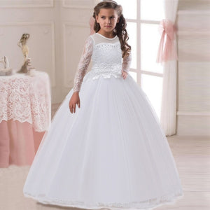 2021 filles adolescentes robe enfants demoiselle d'honneur enfants robes pour filles vêtements princesse robe fête robe de mariée Costume 8 10 12 Y