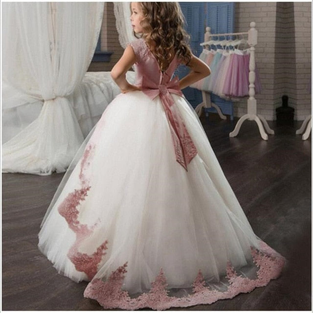 Mädchen Kleid, Brautjungfer Prinzessin Party 8 10 12  14Y