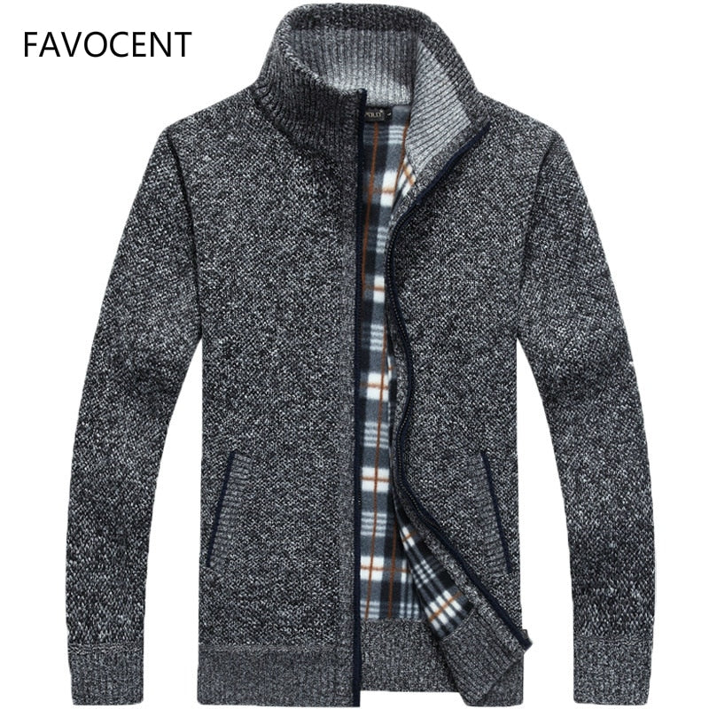 Pull homme d'automne, cardigan de loisirs chaud