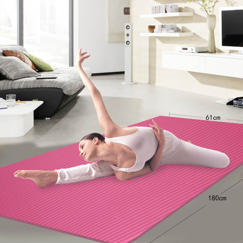 3 teile/Set Yoga Trainingsmatte, Rutschfeste Gymnastikmatte