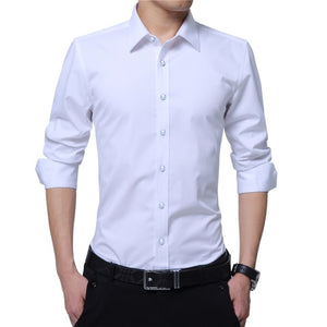 Langarm Business Shirt