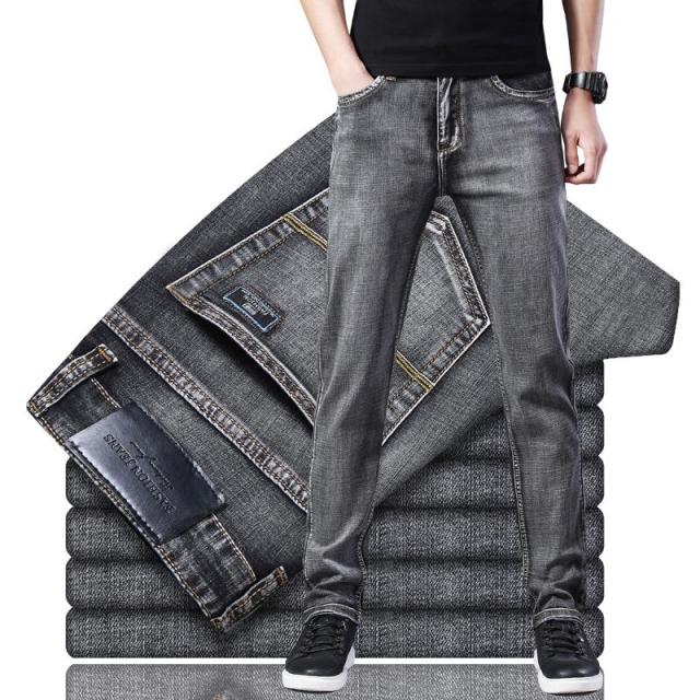 Frühling Sommer Herren Classic Jeans