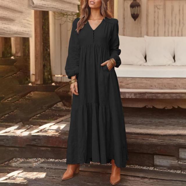 Damen Böhmisches Hemdkleid